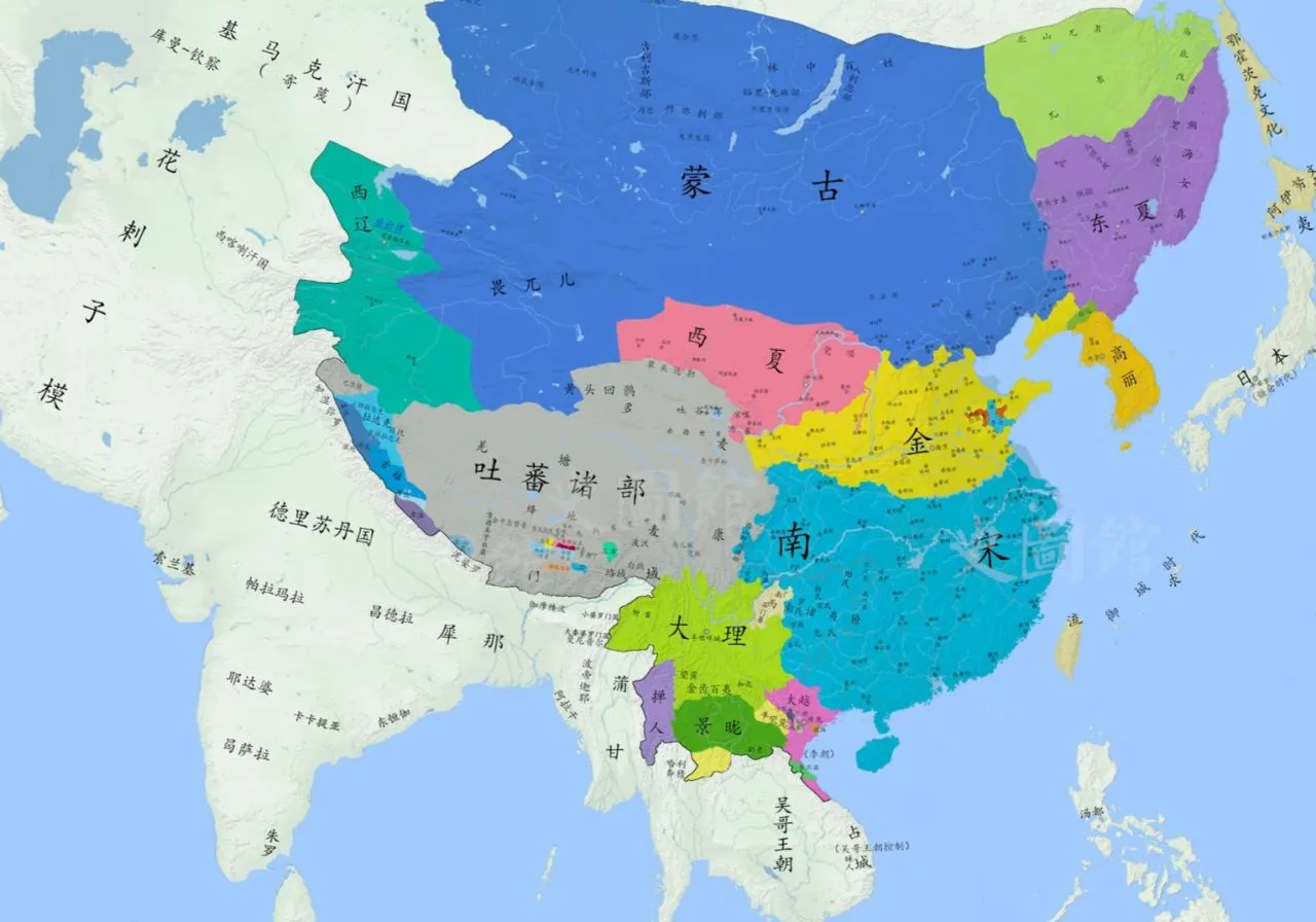 图文并解----带你看懂蒙古帝国的扩张