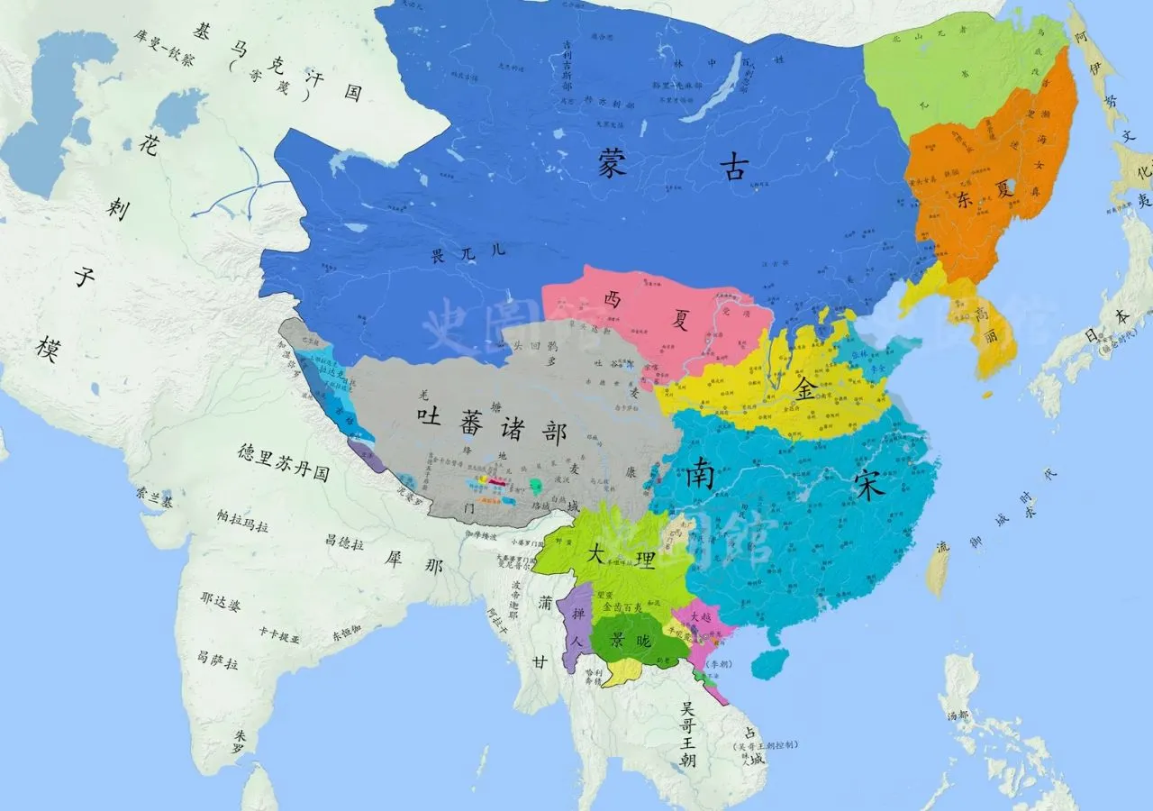 图文并解----带你看懂蒙古帝国的扩张