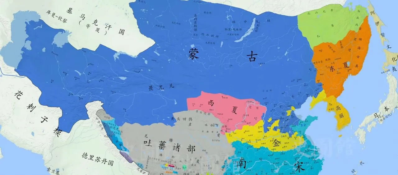 图文并解----带你看懂蒙古帝国的扩张
