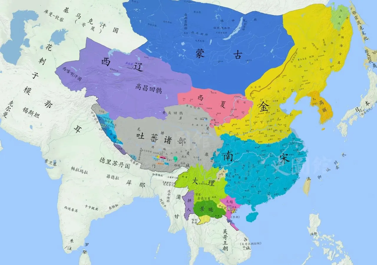 图文并解----带你看懂蒙古帝国的扩张