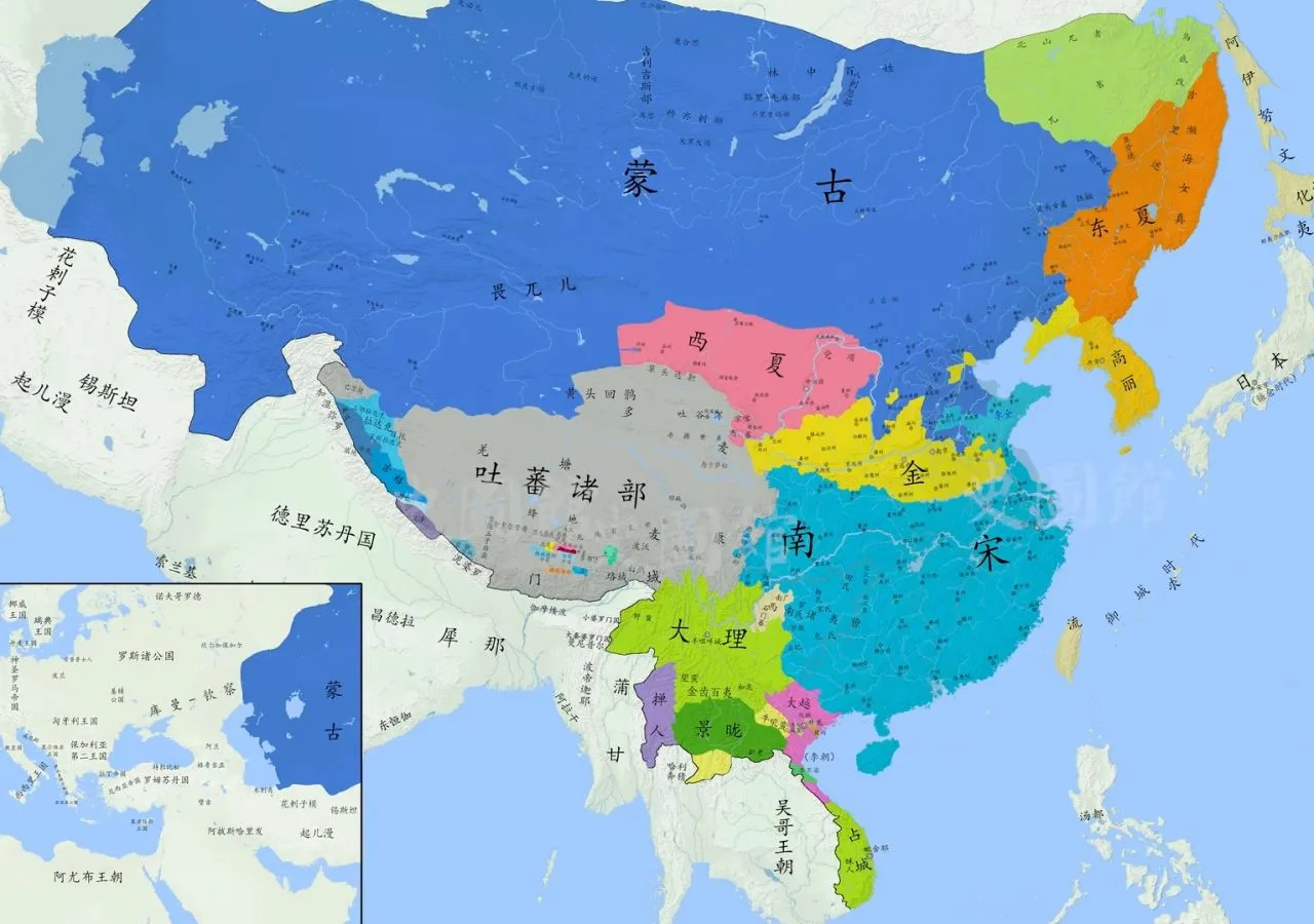 图文并解----带你看懂蒙古帝国的扩张