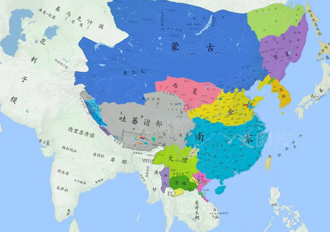 图文并解----带你看懂蒙古帝国的扩张
