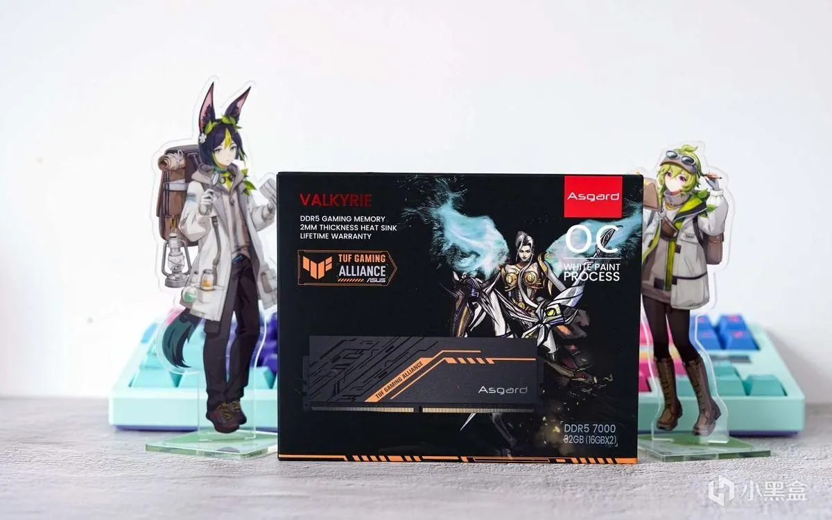 2024，高频内存真要普及！阿斯加特TUF联名DDR5 7000内存套装实测