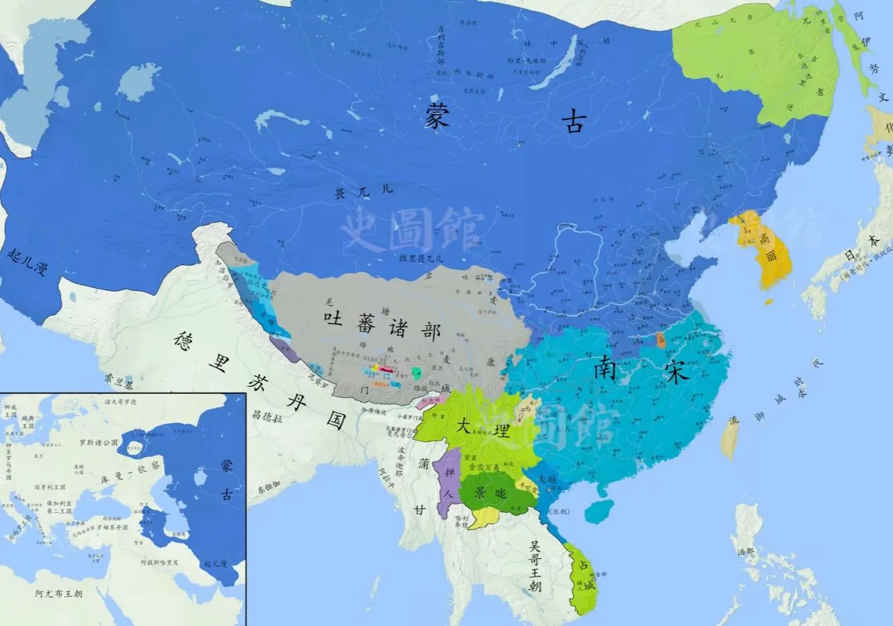 图文并解----带你看懂蒙古帝国的扩张