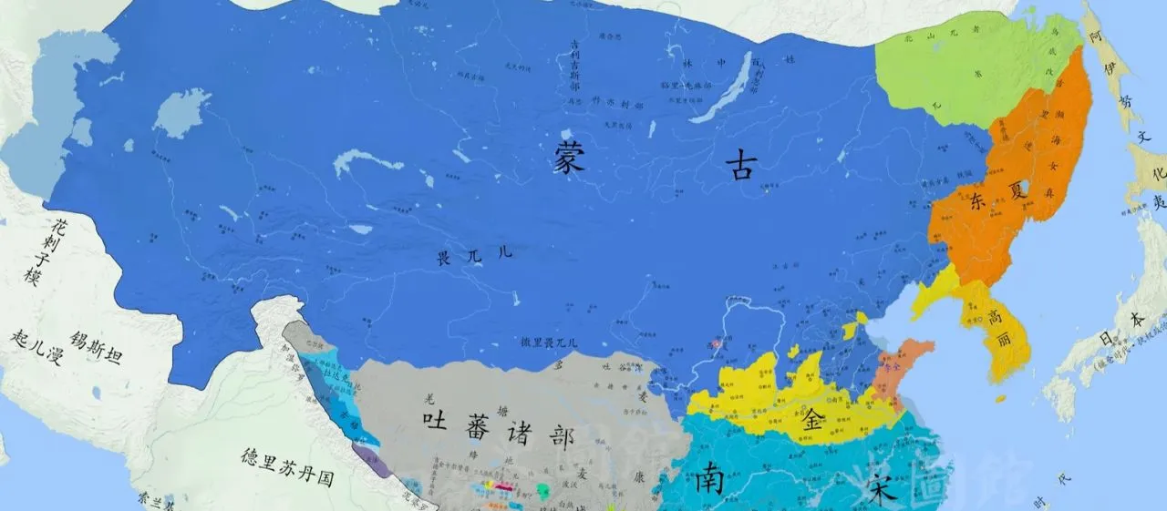 图文并解----带你看懂蒙古帝国的扩张