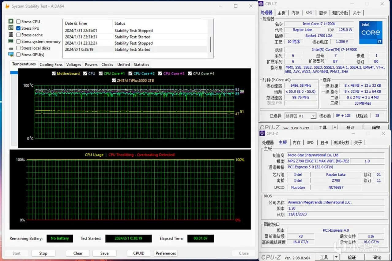 微星MPG Z790 EDGE Ti MAX主板评测，诸多升级，不负“Max”之名