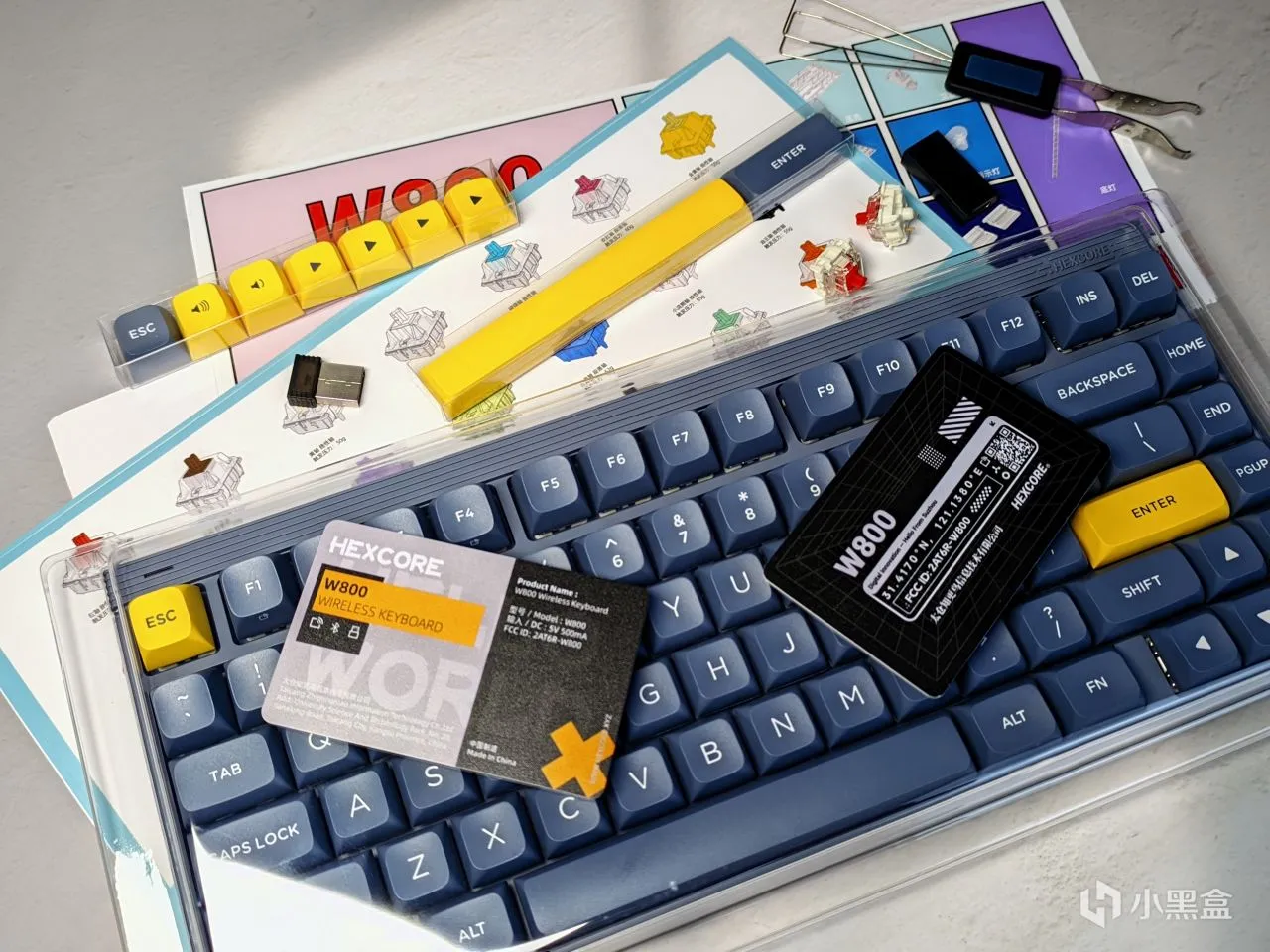 四百价位少有的三模复古打字机设计——HEXCORE W800（长文警告）