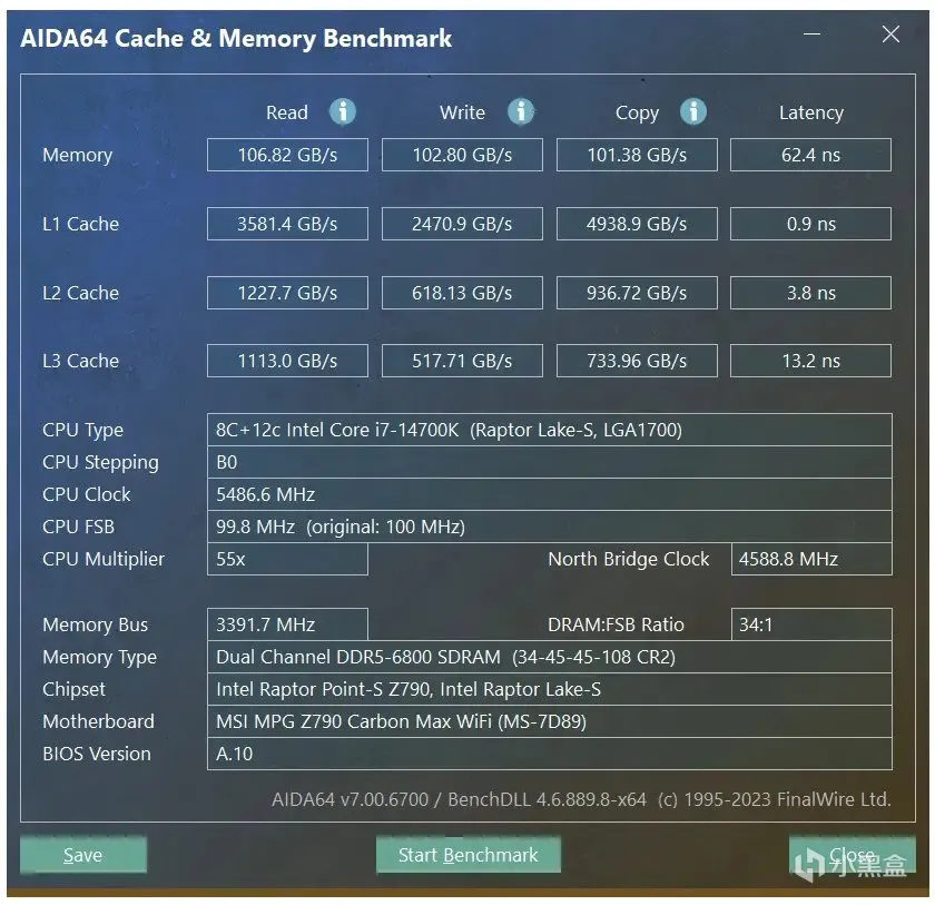新一代M-Die颗粒加持，单条24GB容量——金百达白刃DDR5装机实测